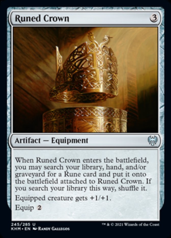 Runed Crown [Kaldheim] (KHM 245)