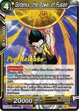 Gotenks, the Power of Fusion [BT10-112]