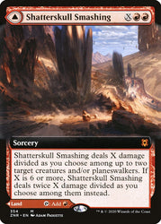 Shatterskull Smashing // Shatterskull, the Hammer Pass (Extended Art) [Zendikar Rising] (ZNR 354)