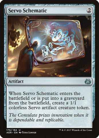 Servo Schematic [Aether Revolt] (AER 176)