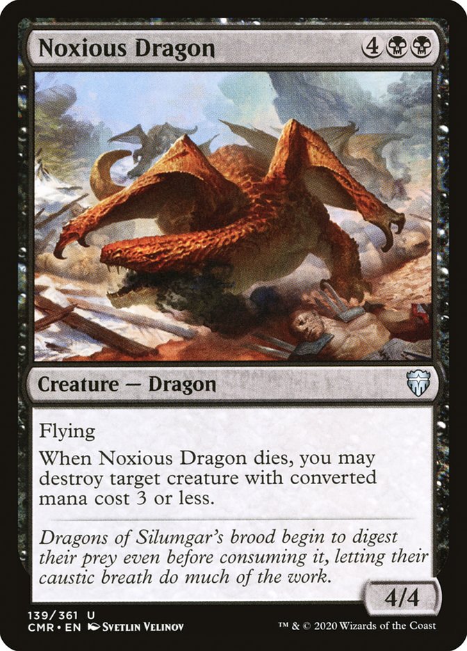 Noxious Dragon [Commander Legends] (CMR 139)