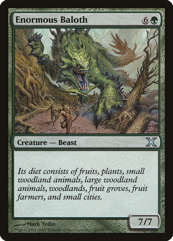 Enormous Baloth [Tenth Edition] (10E 263)