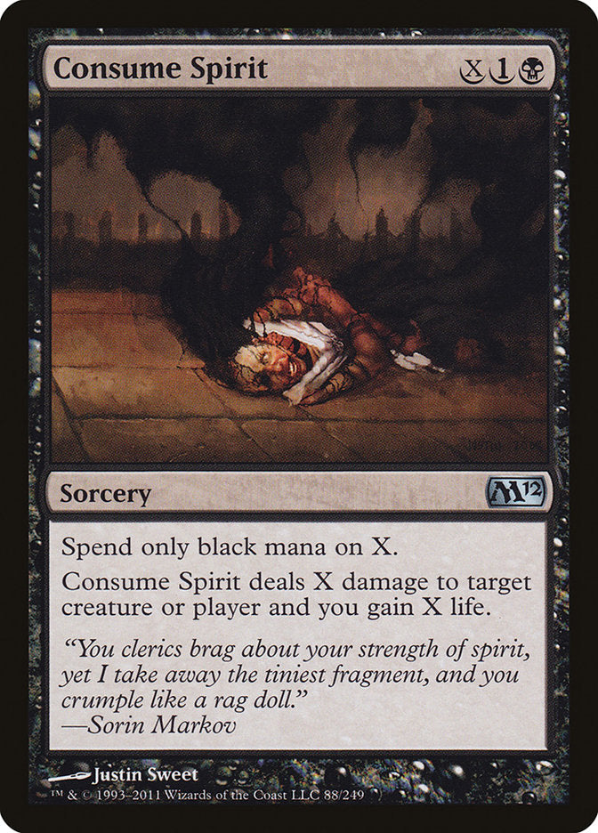 Consume Spirit [Magic 2012] (M12 88)
