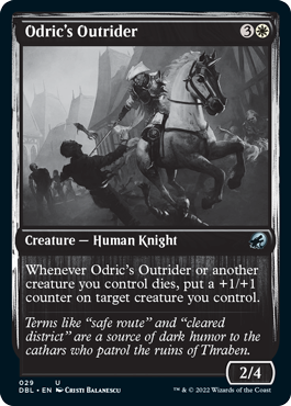 Odric's Outrider [Innistrad: Double Feature] (DBL 29)