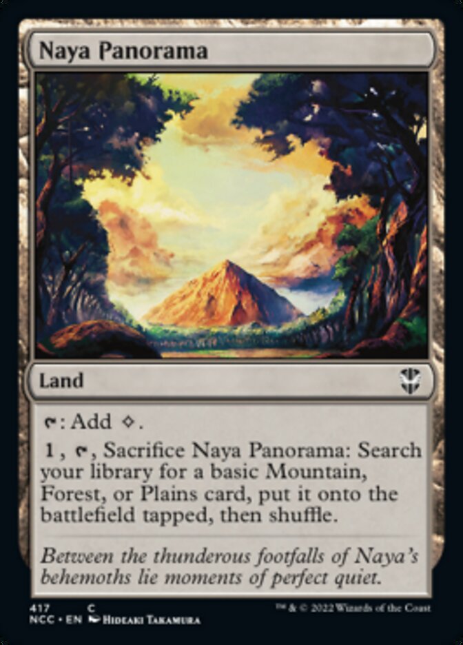 Naya Panorama [Streets of New Capenna Commander] (NCC 417)