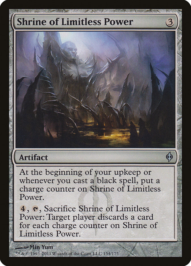 Shrine of Limitless Power [New Phyrexia] (NPH 154)