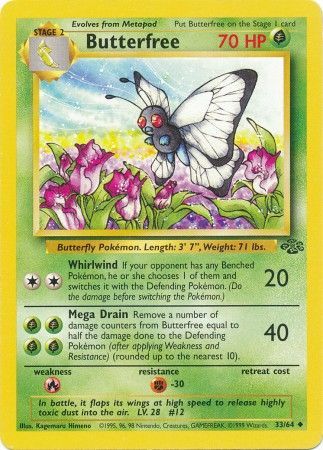 Butterfree (33/64) [Jungle]