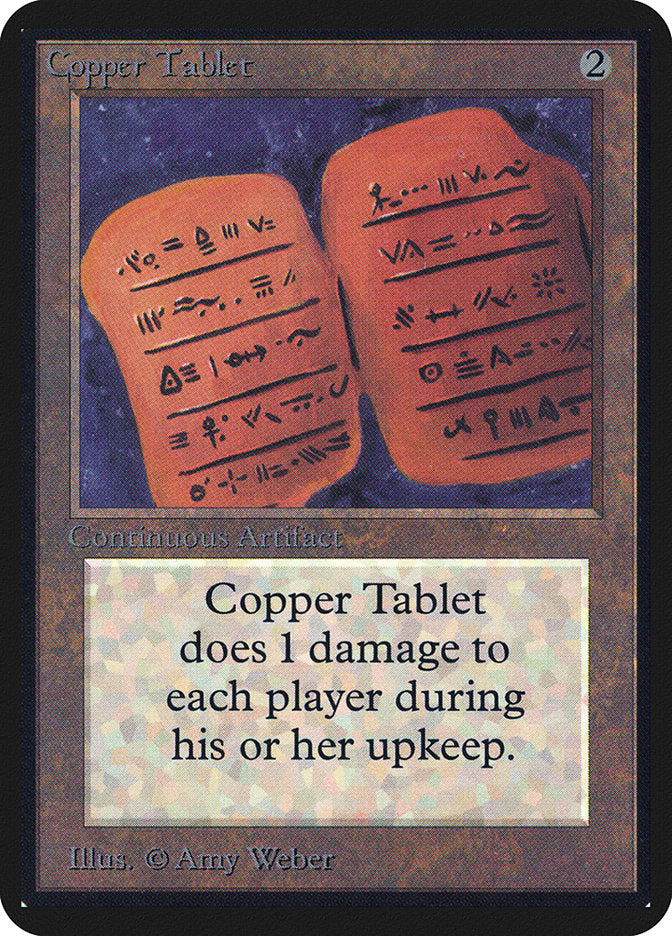 Copper Tablet [Limited Edition Alpha] (LEA 238)