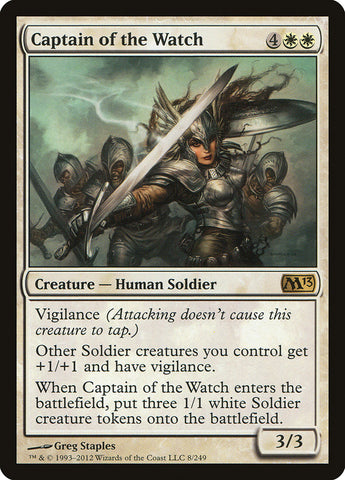 Captain of the Watch [Magic 2013] (M13 8)