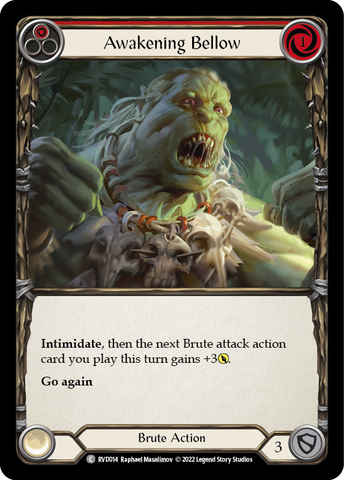 Awakening Bellow [RVD014] (Classic Battles: Rhinar vs Dorinthea)