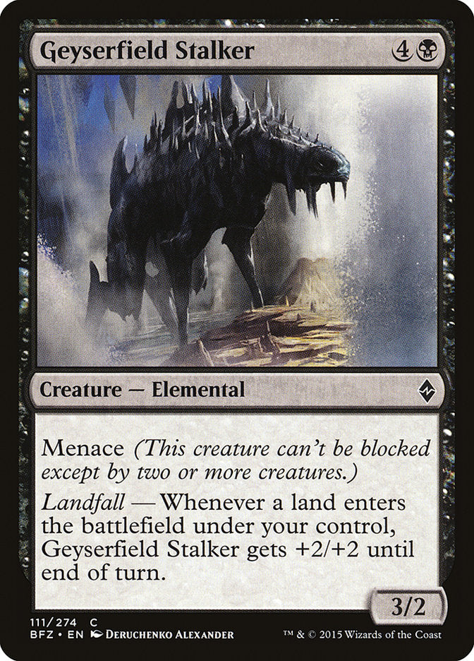 Geyserfield Stalker [Battle for Zendikar] (BFZ 111)