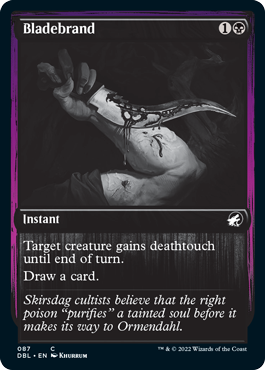 Bladebrand [Innistrad: Double Feature] (DBL 87)