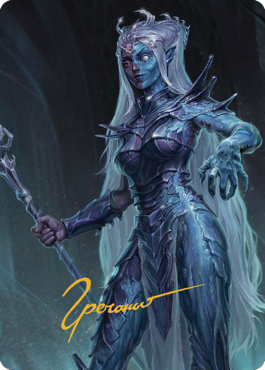 Doppelganger Art Card (Gold-Stamped Signature) [Commander Legends: Battle for Baldur's Gate Art Series]
