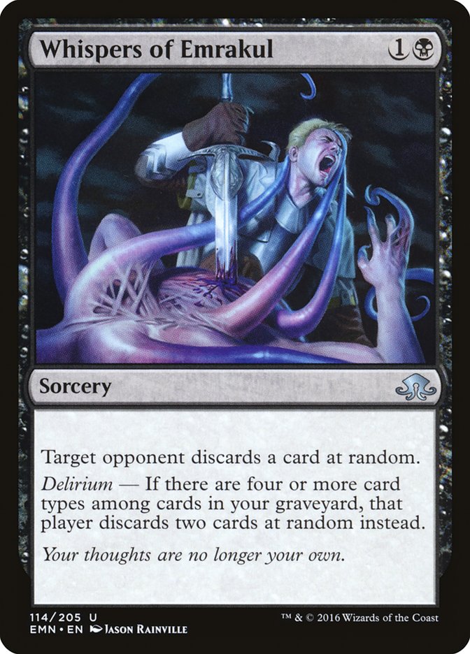 Whispers of Emrakul [Eldritch Moon] (EMN 114)