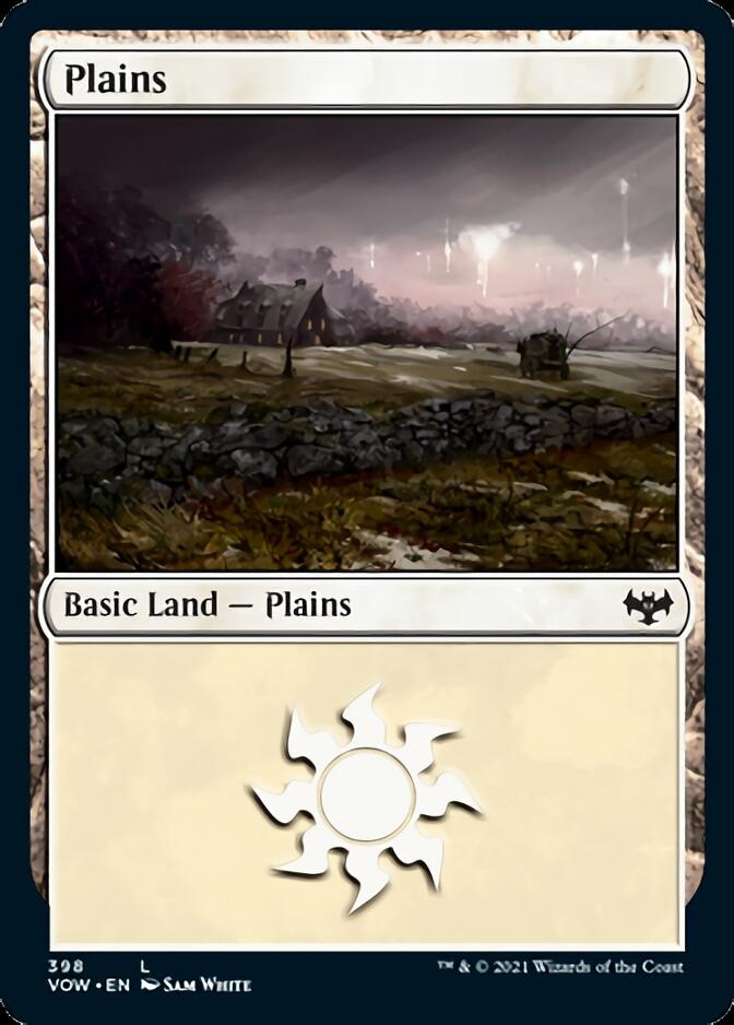 Plains (398) [Innistrad: Crimson Vow] (VOW 398)