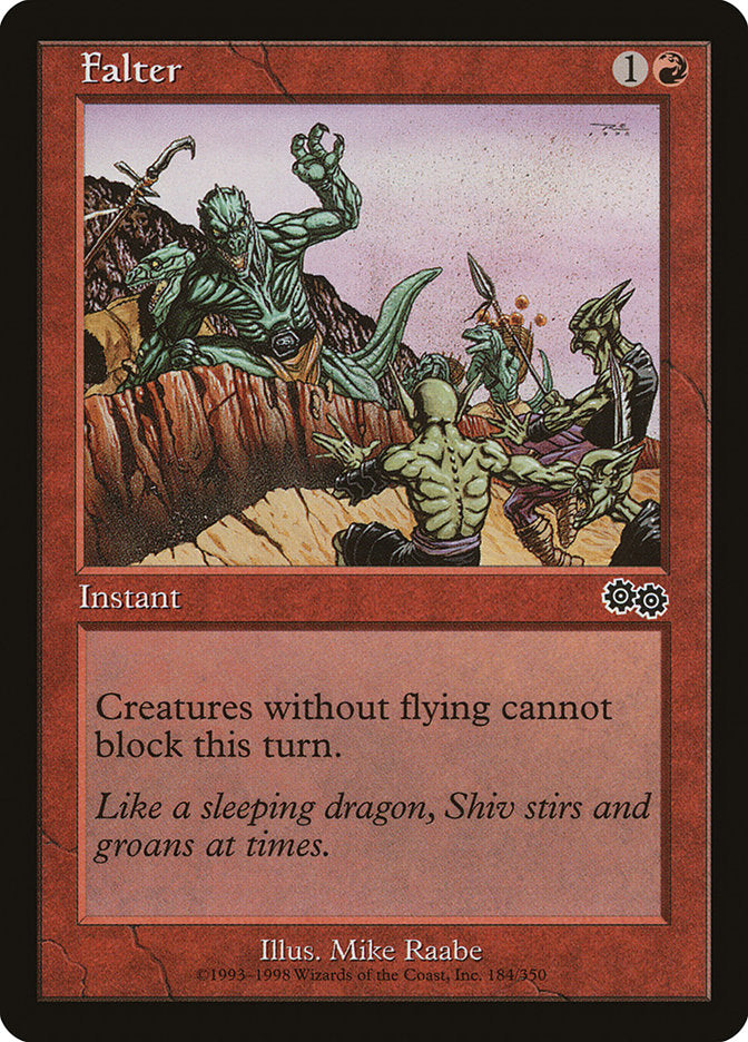 Falter [Urza's Saga] (USG 184)