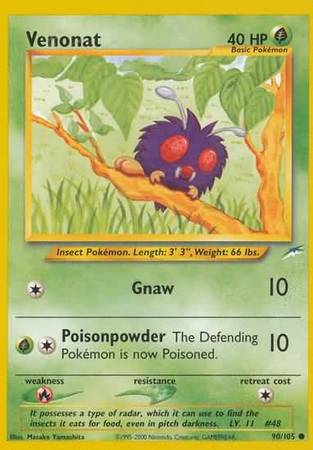 Venonat (90/105) [Neo Destiny]