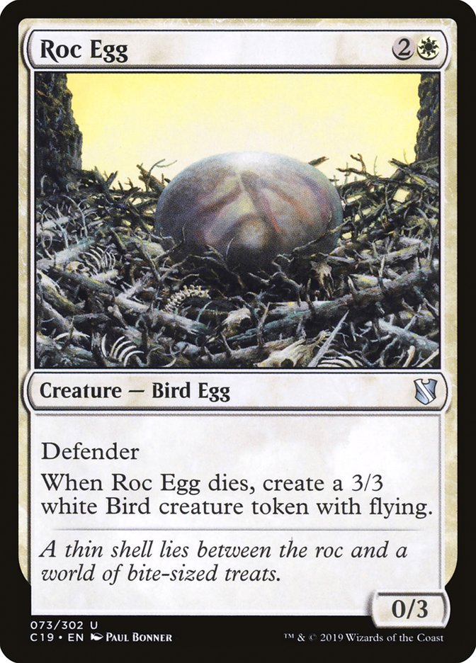 Roc Egg [Commander 2019] (C19 73)