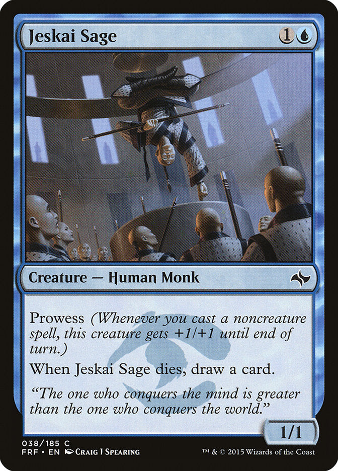 Jeskai Sage [Fate Reforged] (FRF 38)
