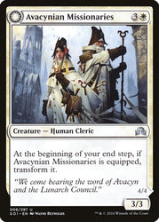 Avacynian Missionaries // Lunarch Inquisitors [Shadows over Innistrad] (SOI 6)