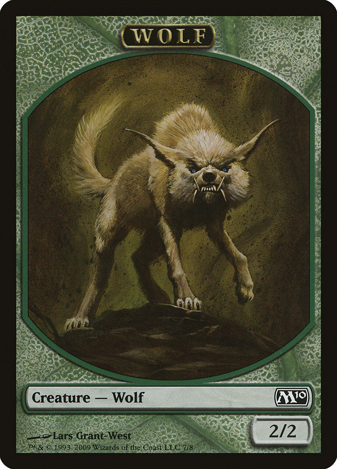 Wolf [Magic 2010 Tokens] (TM10 7)