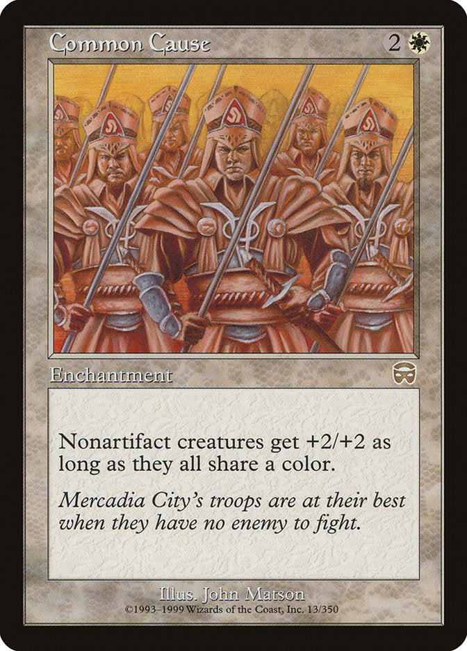 Common Cause [Mercadian Masques] (MMQ 13)