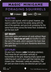 Foraging Squirrels (Magic Minigame) [Modern Horizons 2 Minigame] (MMH2 2)