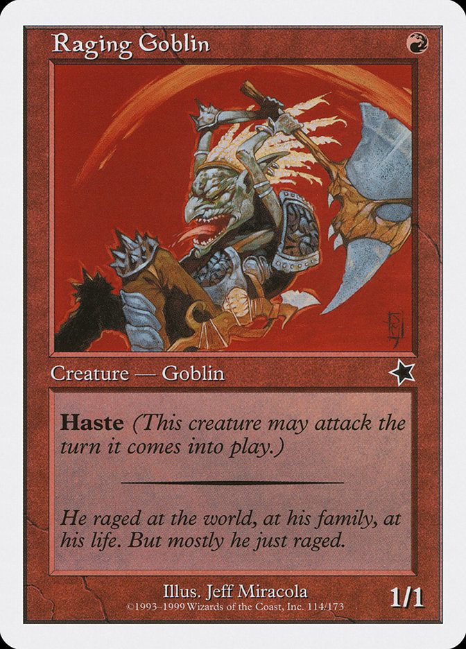 Raging Goblin [Starter 1999] (S99 114)