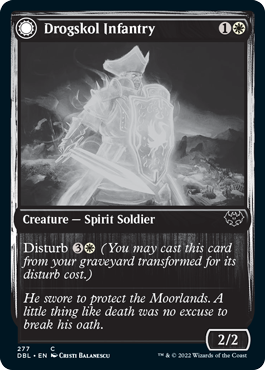 Drogskol Infantry // Drogskol Armaments [Innistrad: Double Feature] (DBL 277)