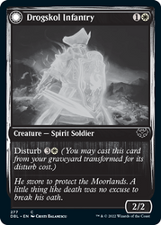 Drogskol Infantry // Drogskol Armaments [Innistrad: Double Feature] (DBL 277)