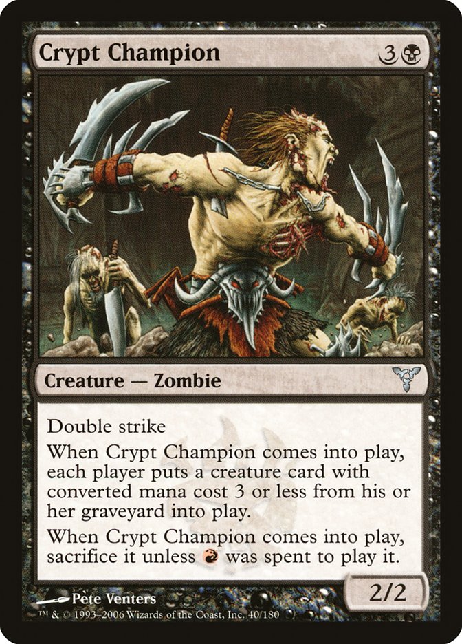 Crypt Champion [Dissension] (DIS 40)