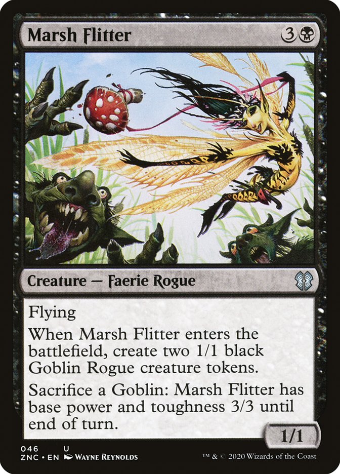 Marsh Flitter [Zendikar Rising Commander] (ZNC 46)