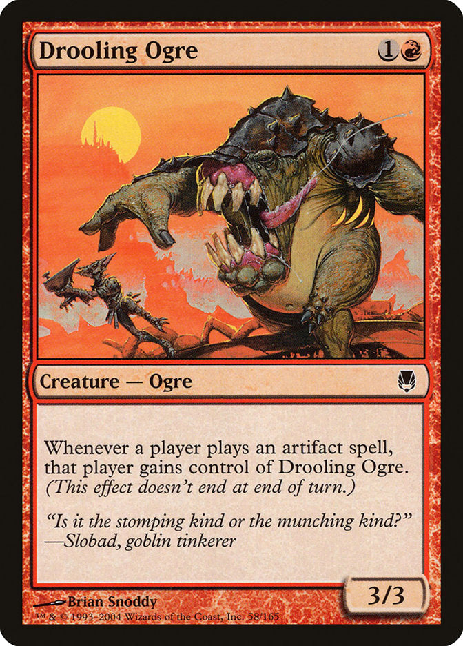 Drooling Ogre [Darksteel] (DST 58)