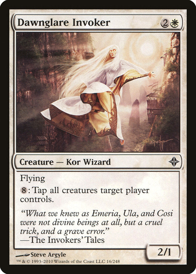 Dawnglare Invoker [Rise of the Eldrazi] (ROE 16)