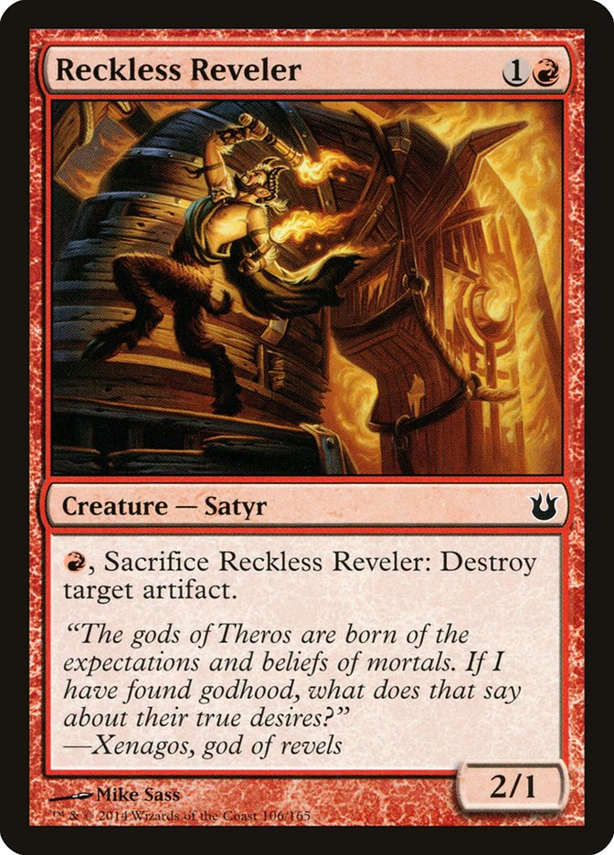 Reckless Reveler [Born of the Gods] (BNG 106)