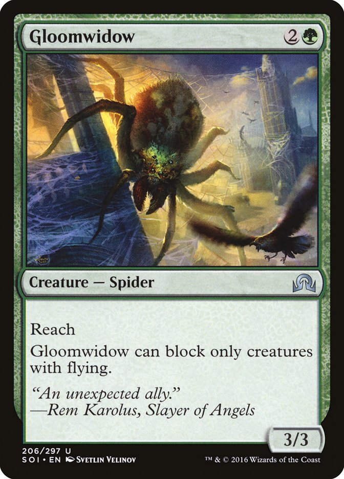 Gloomwidow [Shadows over Innistrad] (SOI 206)