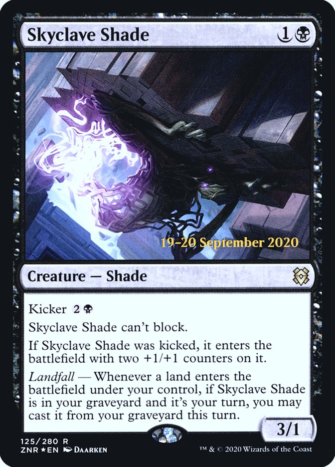 Skyclave Shade  [Zendikar Rising Prerelease Promos] (PZNR 125S)