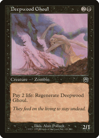 Deepwood Ghoul [Mercadian Masques] (MMQ 131)