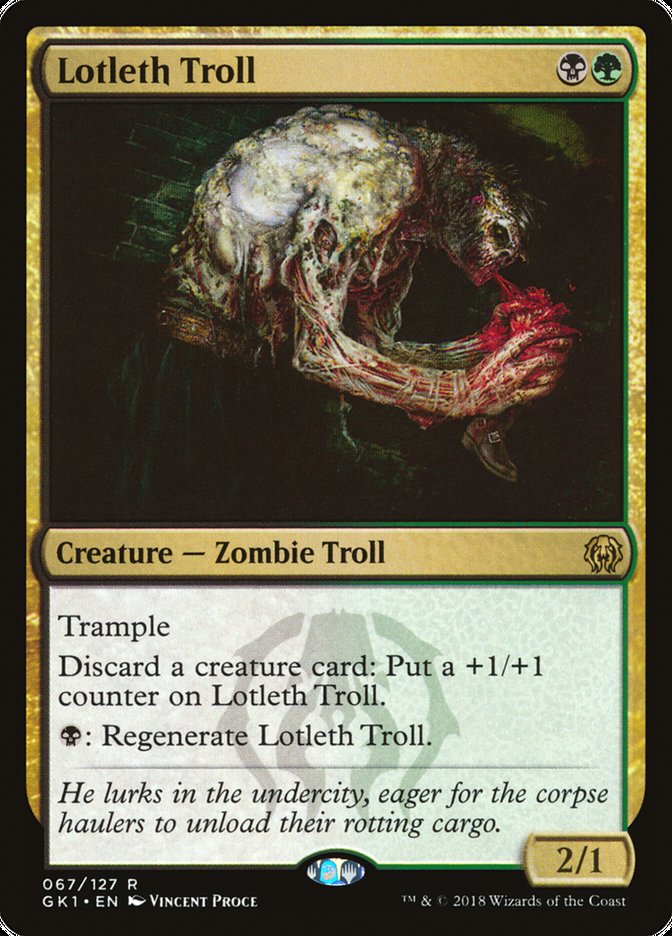 Lotleth Troll [GRN Guild Kit] (GK1 67)
