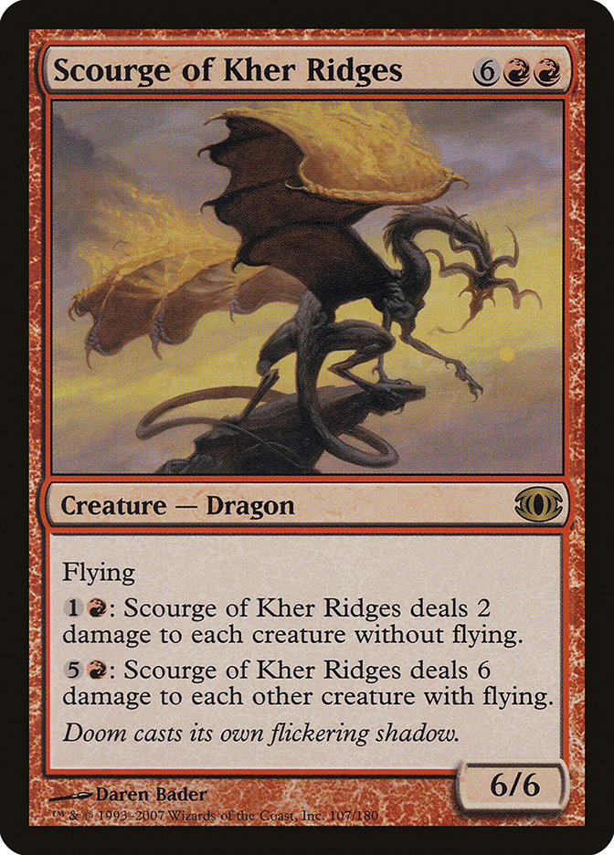 Scourge of Kher Ridges [Future Sight] (FUT 107)