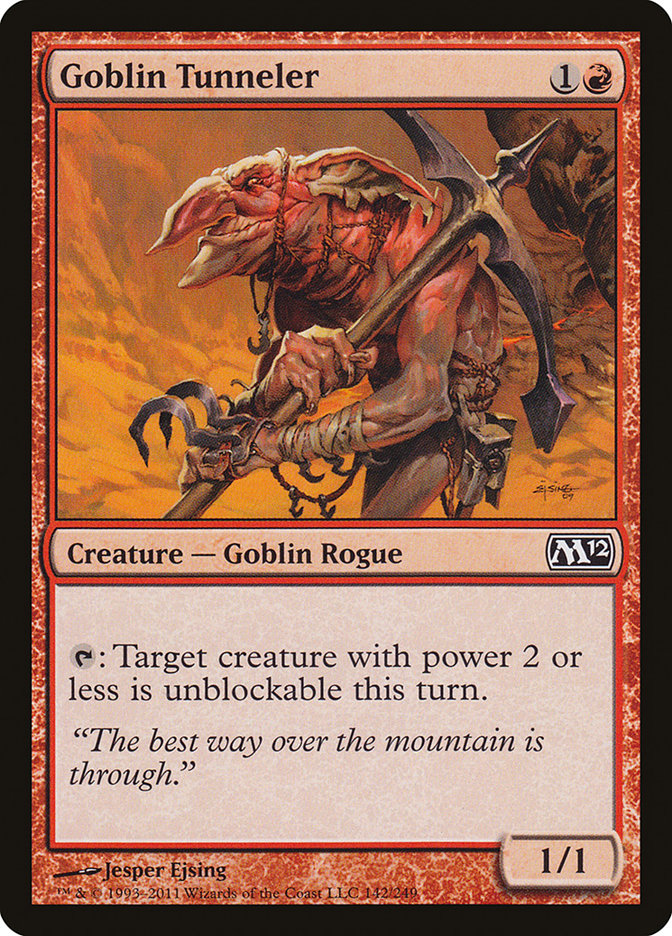 Goblin Tunneler [Magic 2012] (M12 142)