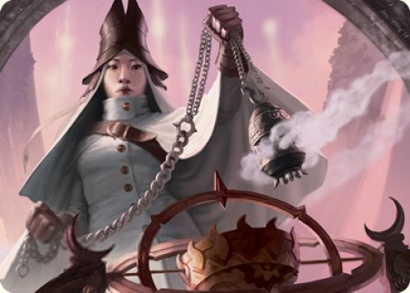 Celestus Sanctifier Art Card [Innistrad: Midnight Hunt Art Series] (AMID 16)