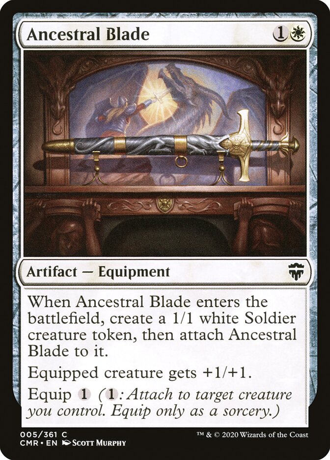 Ancestral Blade [Commander Legends] (CMR 5)