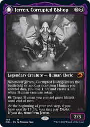 Jerren, Corrupted Bishop // Ormendahl, the Corrupted [Innistrad: Double Feature] (DBL 109)