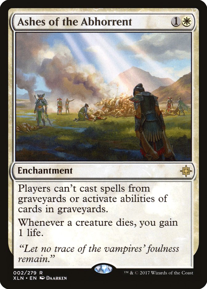 Ashes of the Abhorrent [Ixalan] (XLN 2)