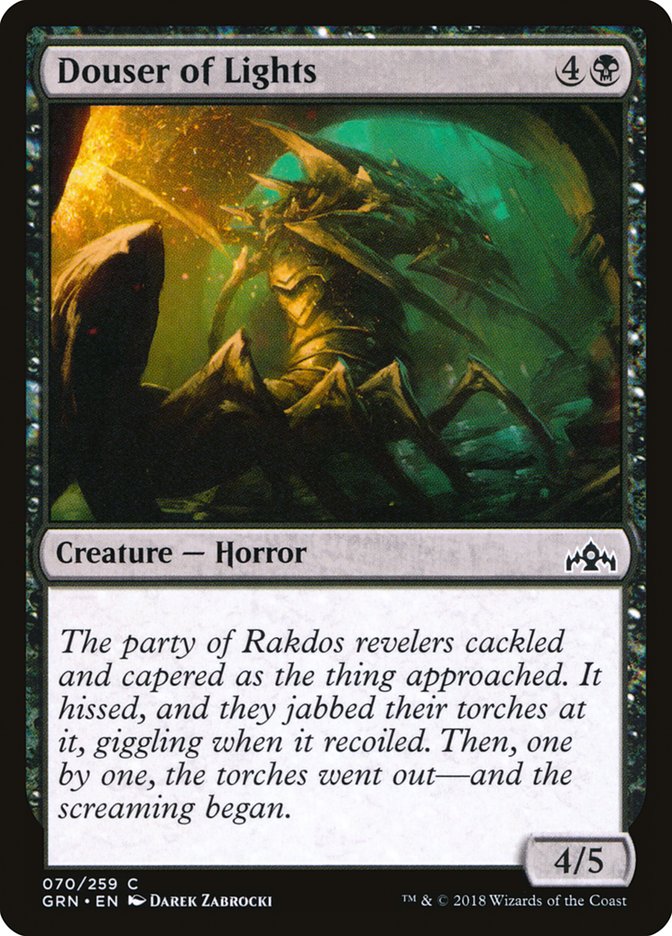 Douser of Lights [Guilds of Ravnica] (GRN 70)
