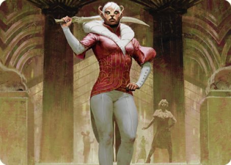 Mage's Attendant Art Card [Streets of New Capenna Art Series] (ASNC 5)