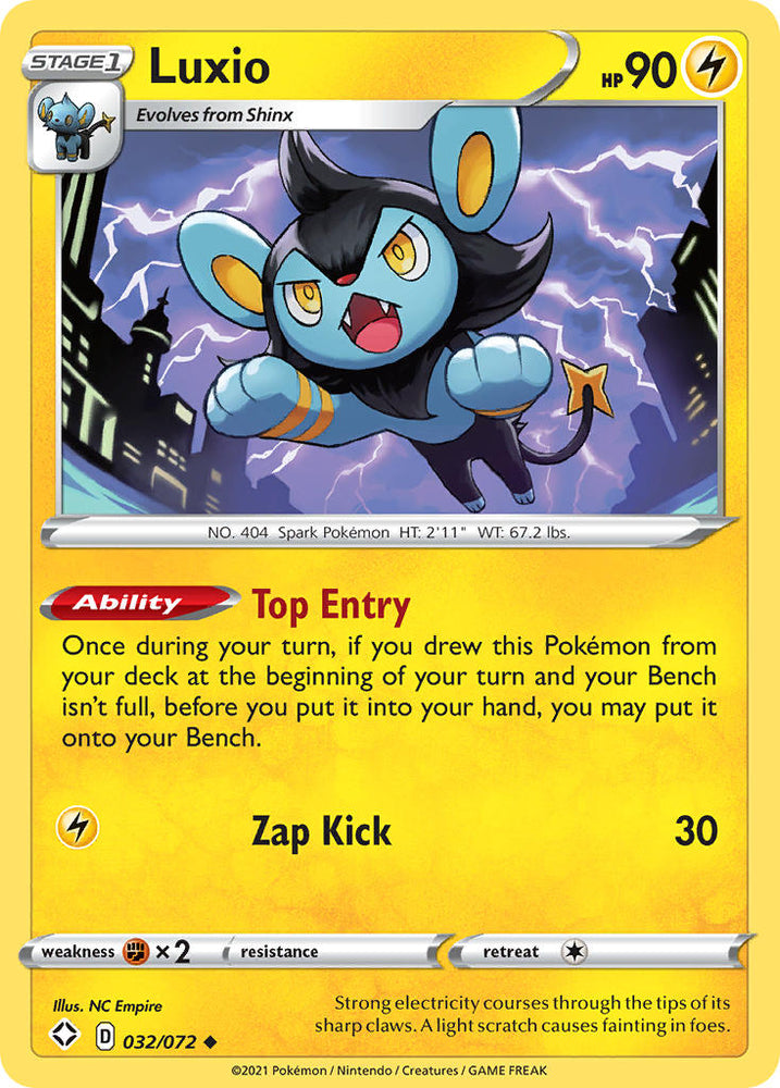 Luxio (32/72) [Sword & Shield: Shining Fates]