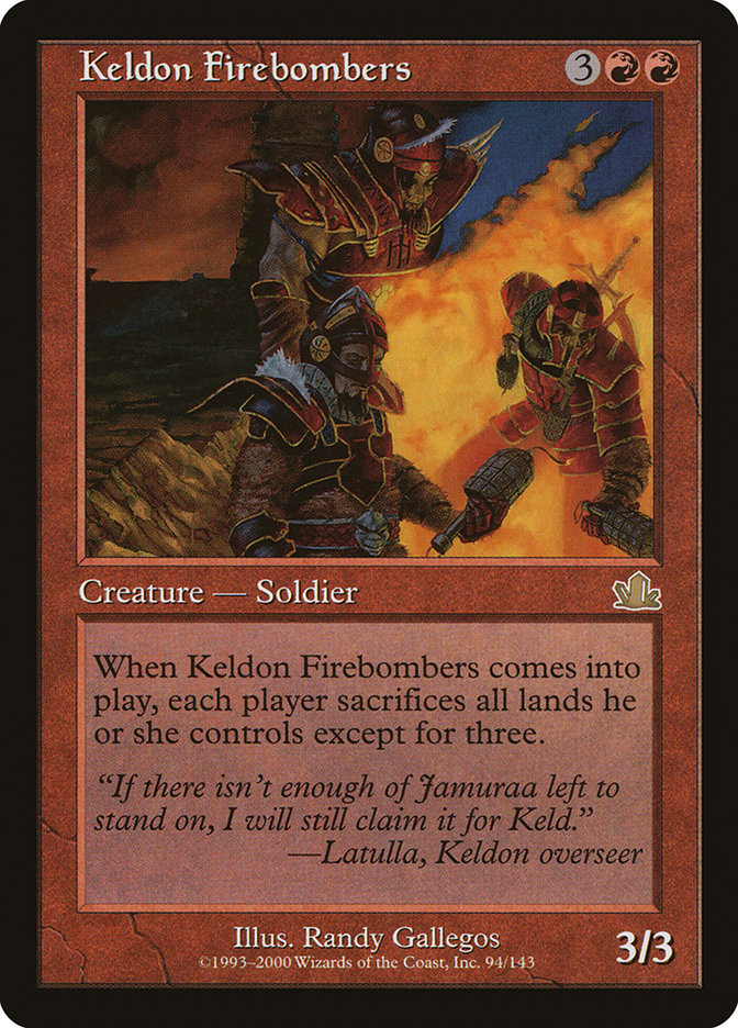 Keldon Firebombers [Prophecy] (PCY 94)