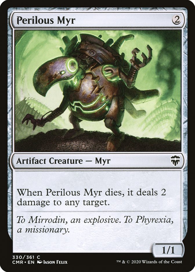 Perilous Myr [Commander Legends] (CMR 330)